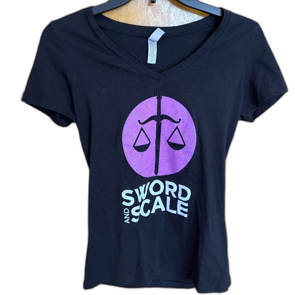 Sword and Scale True Crime‎ Podcast Merch Shirt - Picture 1 of 11